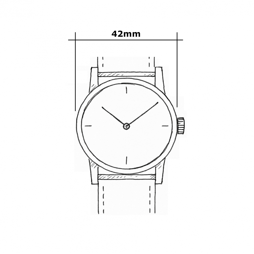 Bauhaus Aviation 2862M-3 Automatik, Day-Date, Saphirgas, Titan Herrenuhr