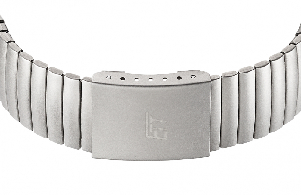 ETT Eco Tech Time Funk-Solar Drive EGS-11580-11M Herren Armbanduhr Zugband