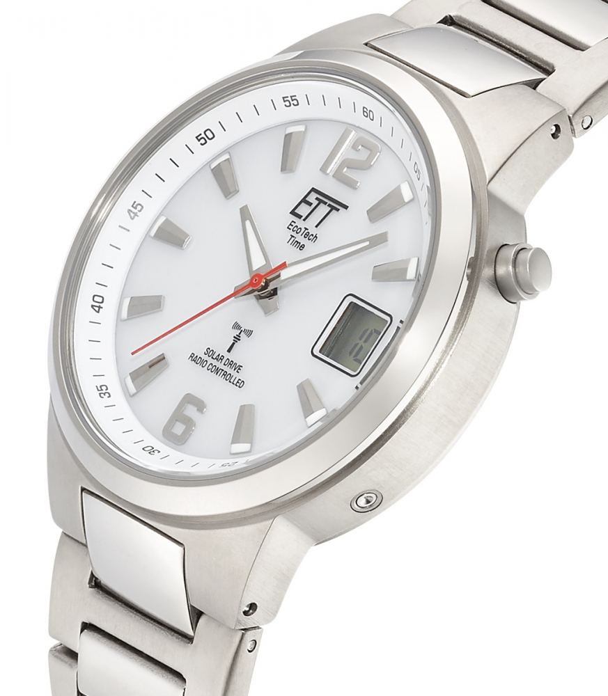 ETT Eco Tech Time Funk-Solar-Titan EGT-11467-11M Herren Armbanduhr