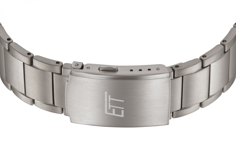 ETT Eco Tech Time Funk-Solar-Titan EGT-11603-81M Herren Armbanduhr, Grün