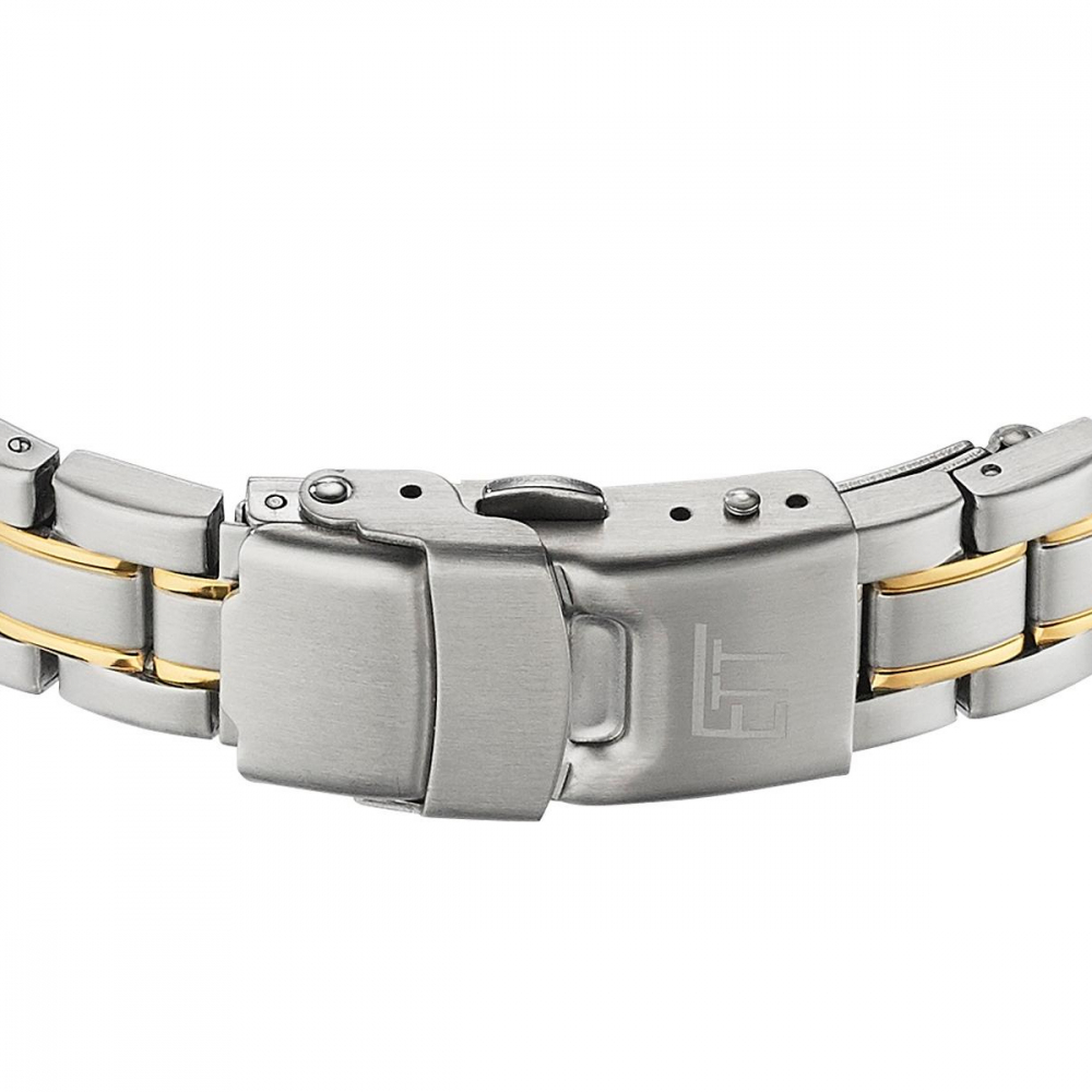 ETT Eco Tech Time Funk-Solar - Damenuhr ELS-11505-42M bicolor, 34mm