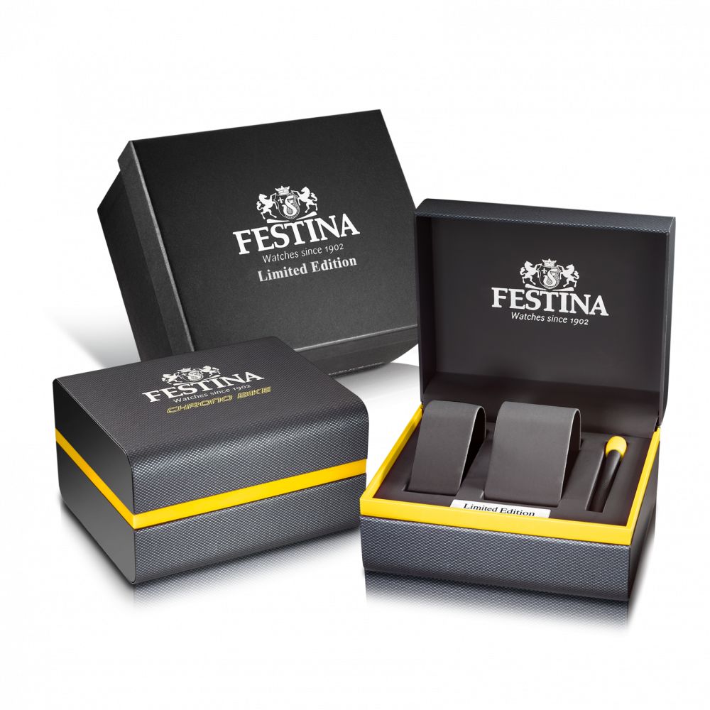 Festina F20673-2 Armbanduhr Chrono Bike 2024 Spezial Edition Grün-Schwarz