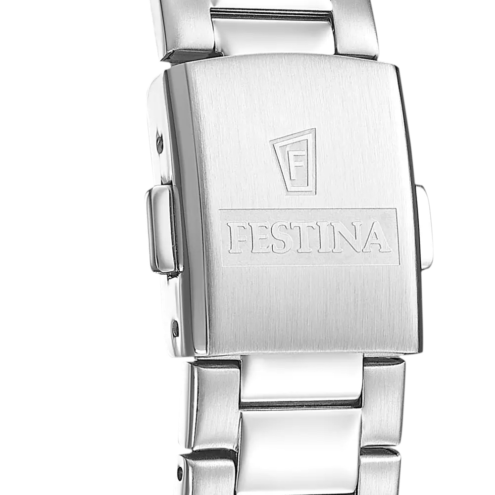 FESTINA Unisex Uhr Chrono F20753-7 Multicolor, Edelstahl, 37,5mm