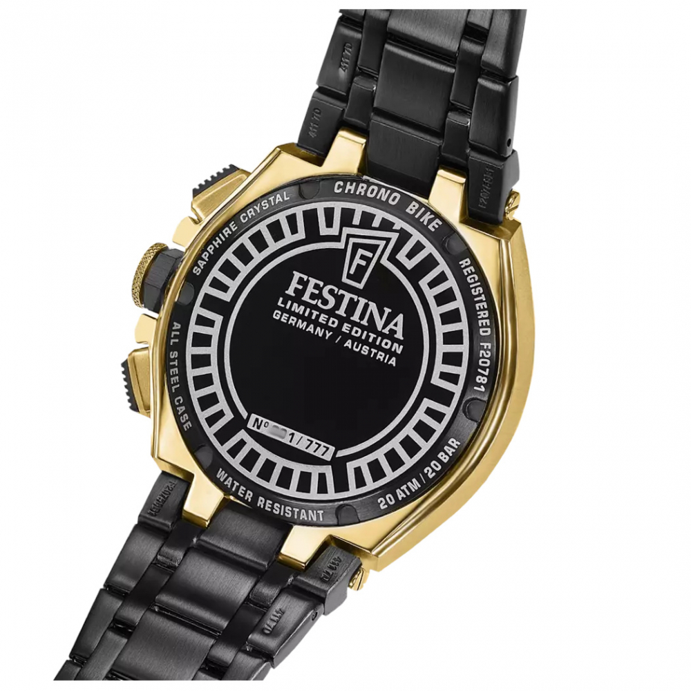 Festina F20781-GA Uhr Chrono Bike 2026 Lila Limited Edition Ersatzband Saphir