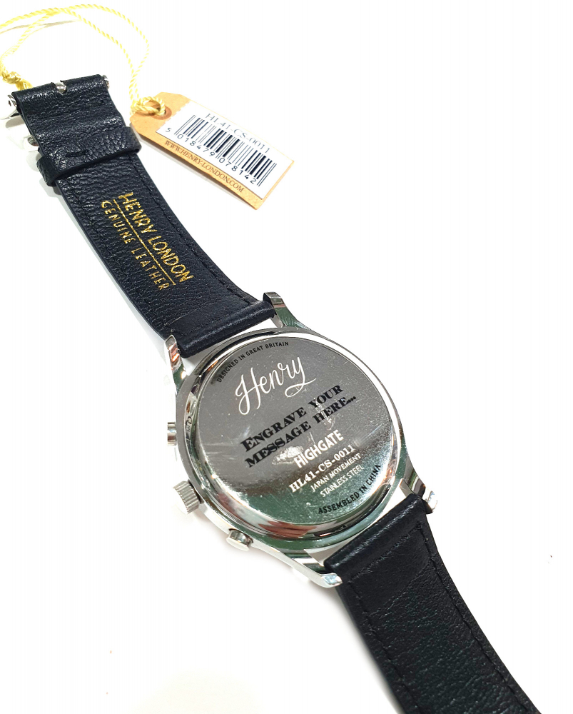 Henry London Armbanduhr Highgate HL41-CS-001157
