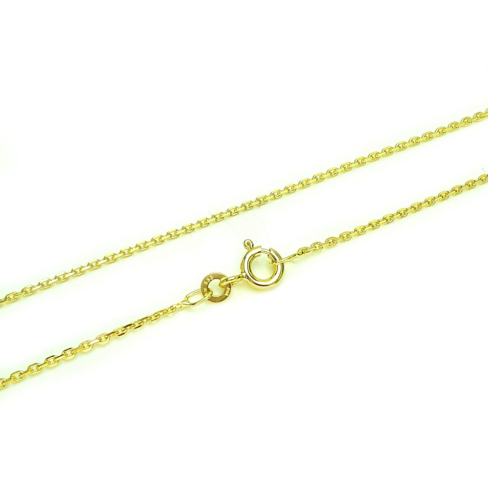 333/8K Gold Damen Anker Kette Gelbgold, Länge 42cm, Stärke 1,3mm