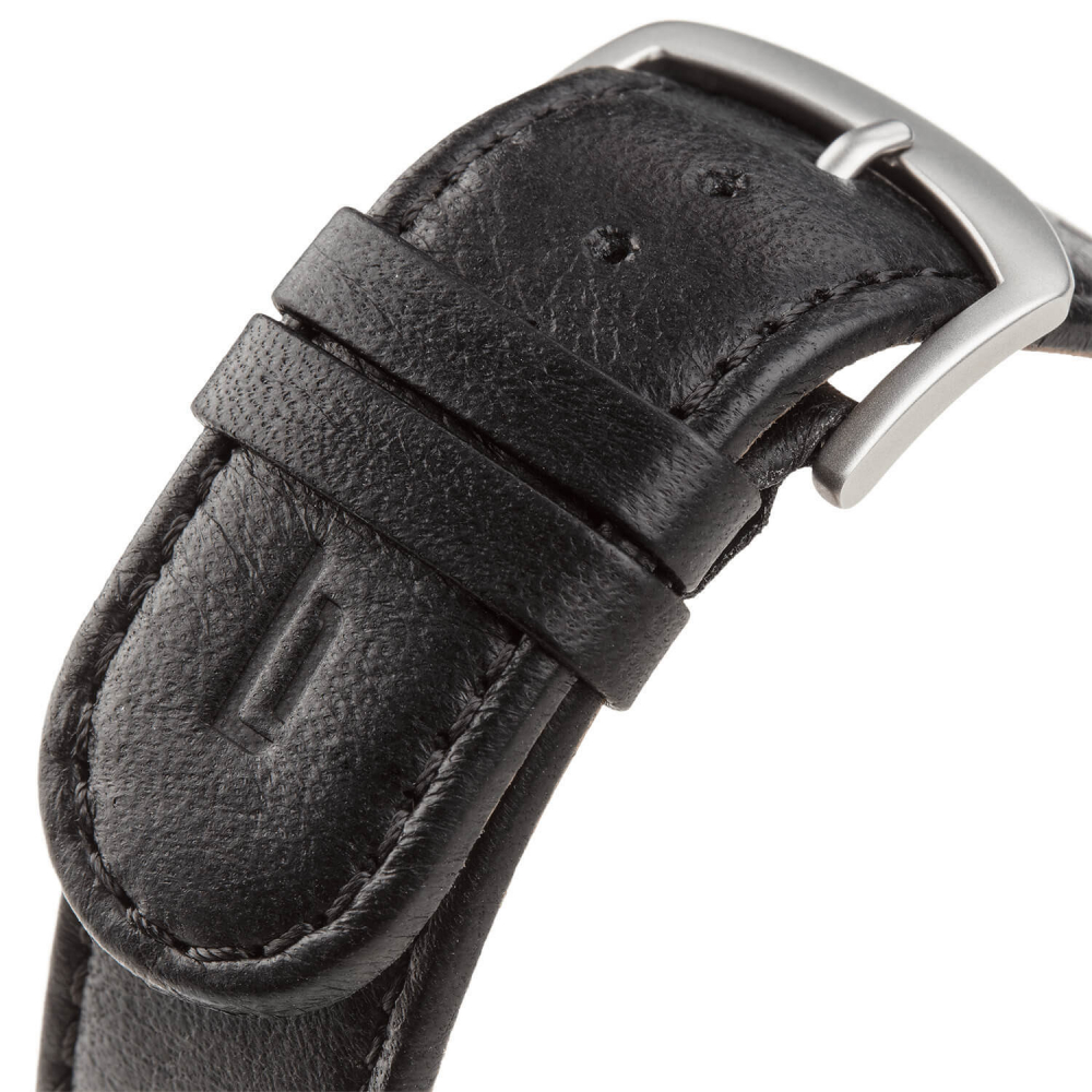 Lilienthal Berlin B004AZ Lederband schwarz Stegbreite 20mm