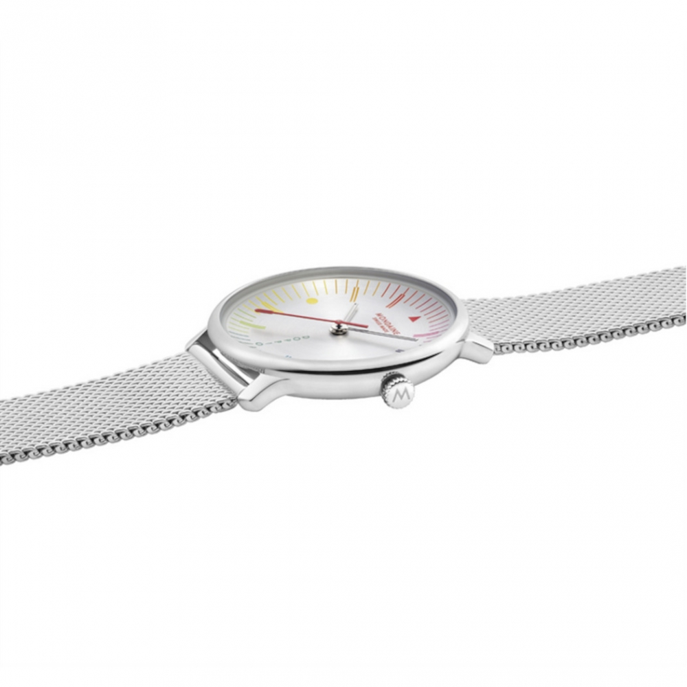 MONDAINE Armbanduhr MLE.33112.SM Doppio Saphirglas, 33mm, Milanaise