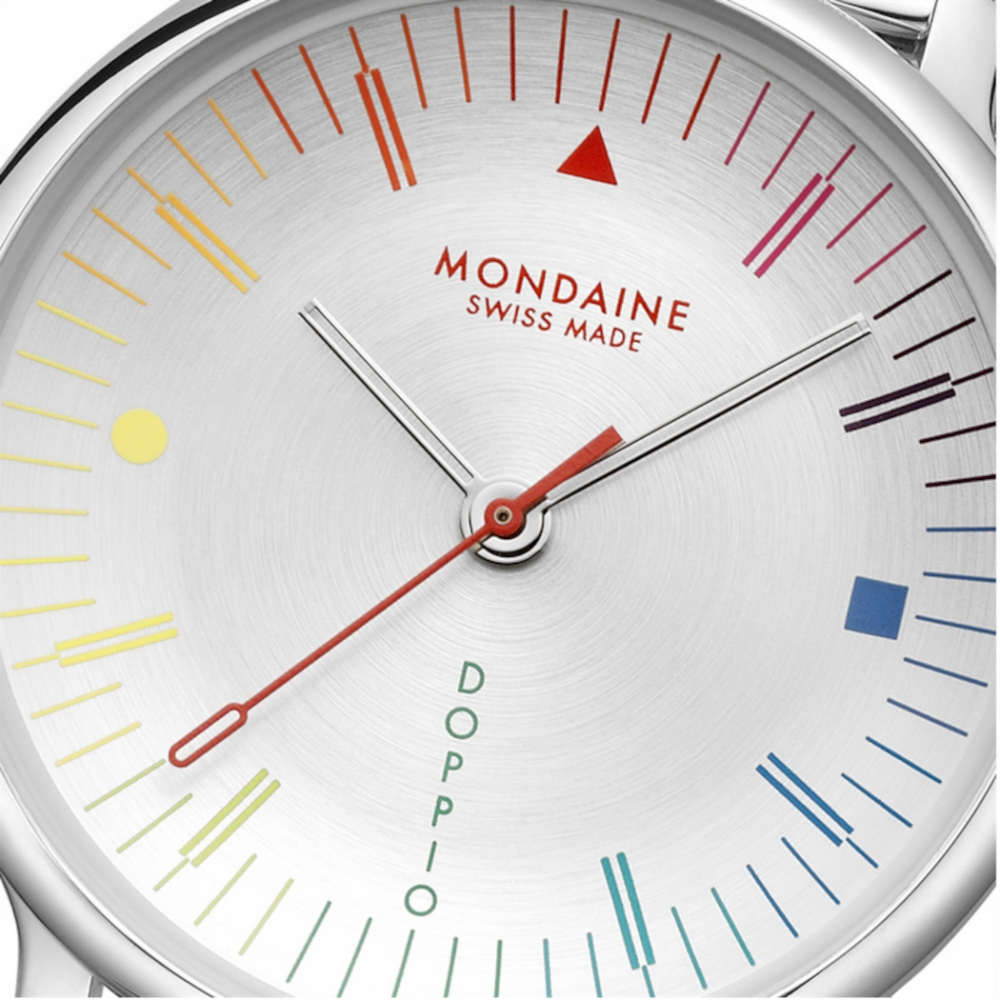 MONDAINE Armbanduhr MLE.33112.SM Doppio Saphirglas, 33mm, Milanaise