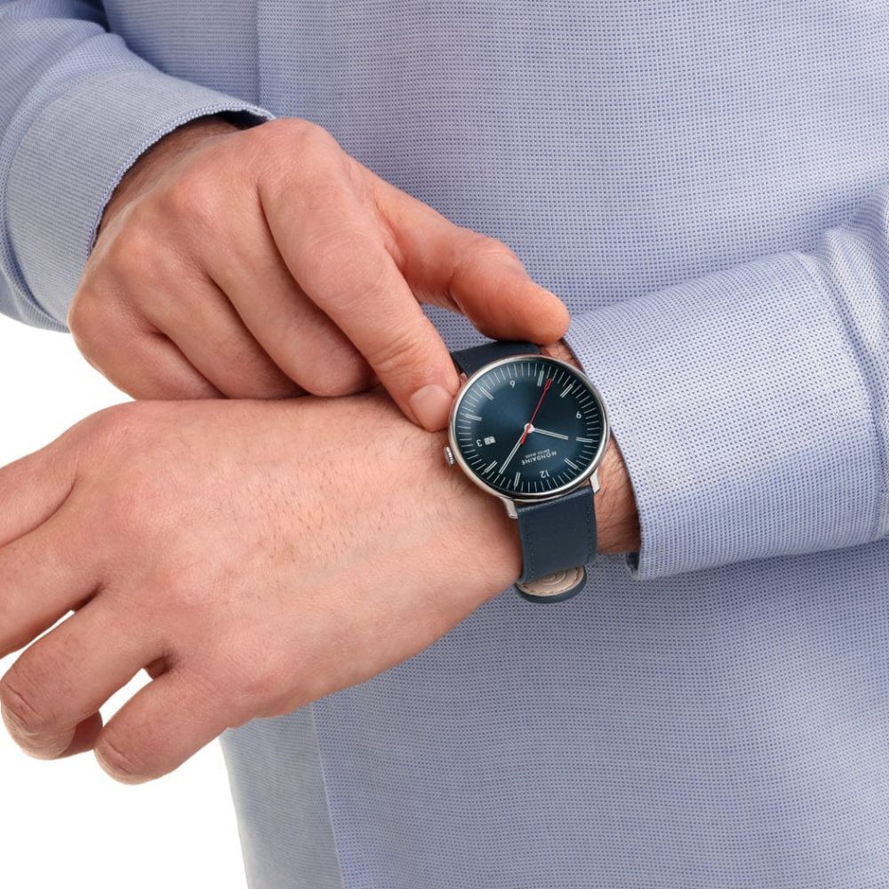 MONDAINE Armbanduhr MLE.41240.LQV.SET Doppio Set Saphirglas 41mm