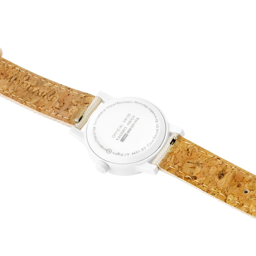 Mondaine essence MS1.32111.LT nachhaltige Damen Armbanduhr, 32mm