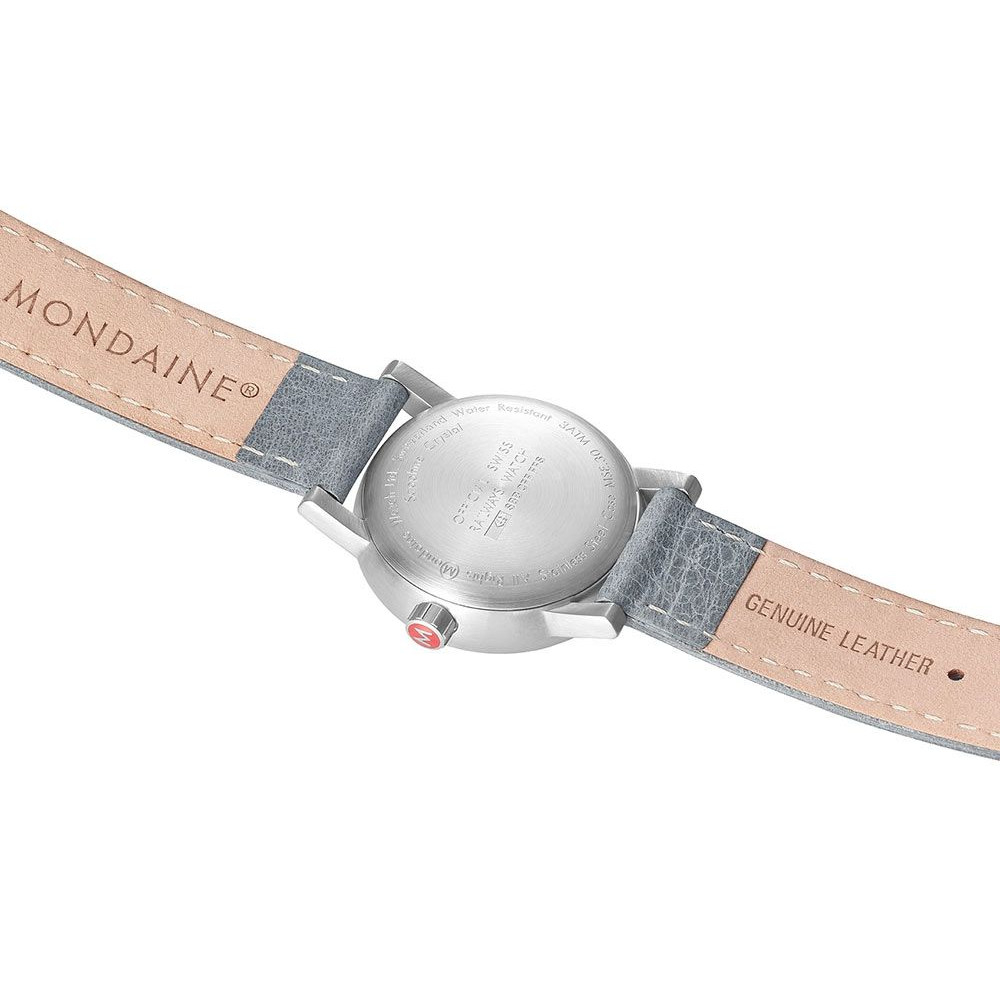 MONDAINE MSE.30110.LH Damen Armbanduhr Evo2 30mm, Lederarmbanduhr