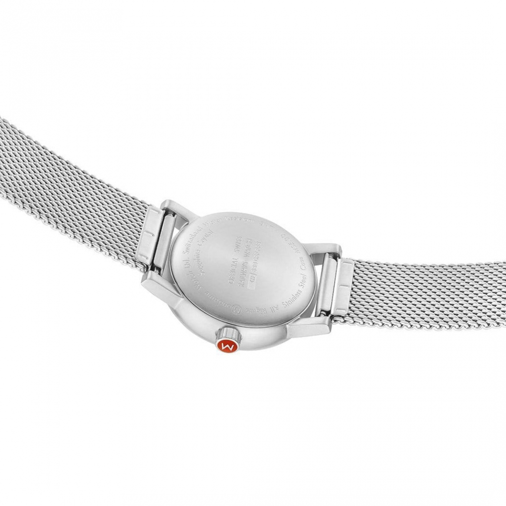 MONDAINE Damen Armbanduhr MSE.30210.SM 30mm Official Swiss Railways evo2 Big Date