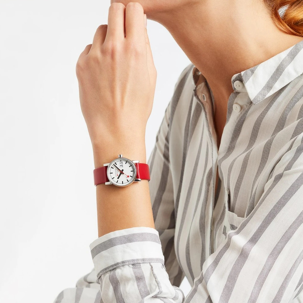 MONDAINE Damen Armbanduhr MSE.30210.LCV 30mm evo2 Big Date - Kopie
