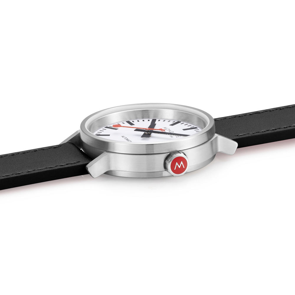 Mondaine Armbanduhr MST.4161B.LB The Original Automatik BackLight, Saphirglas, swiss made