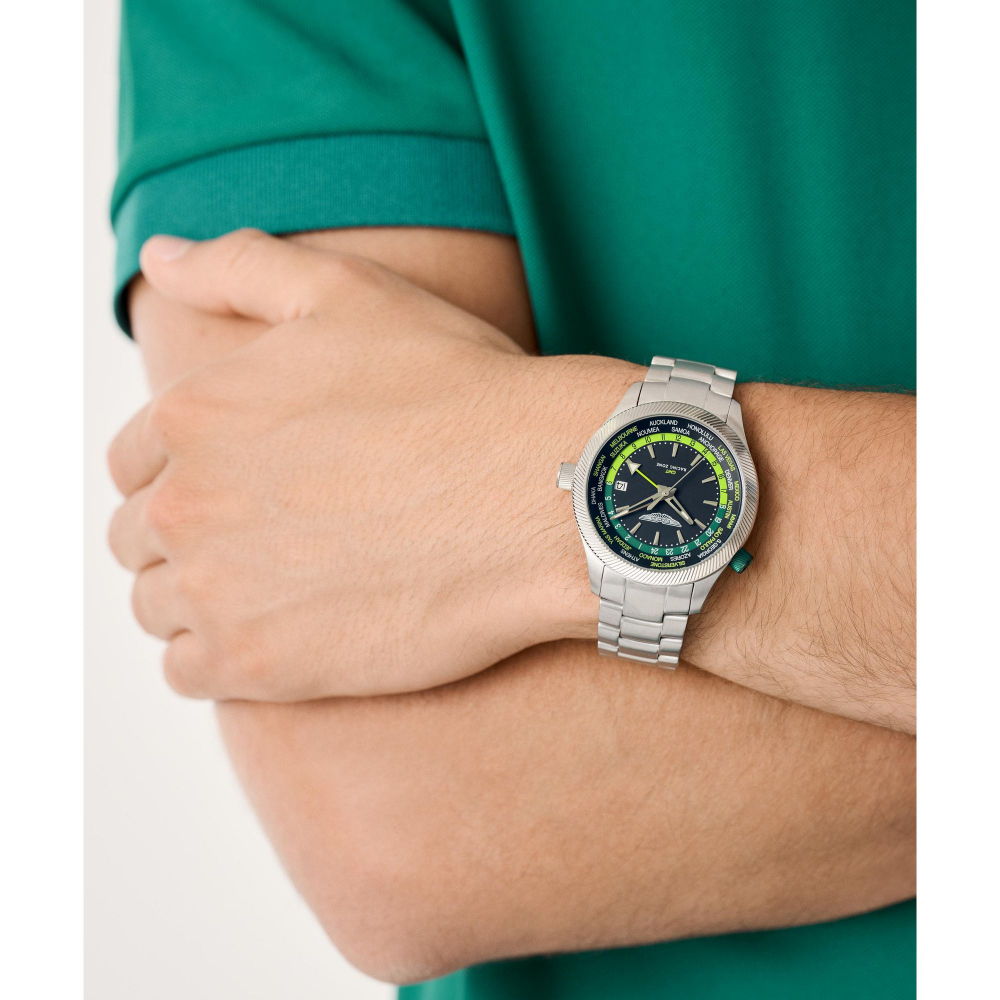 Aston Martin Uhr MTIZ1F503 GRZ Armbanduhr GMT 41mm Ersatzband