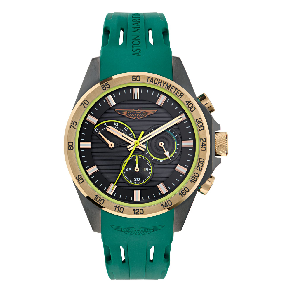 Aston Martin Uhr MTRH1F501 Chrono AML THRILL Grün Armbanduhr 44mm