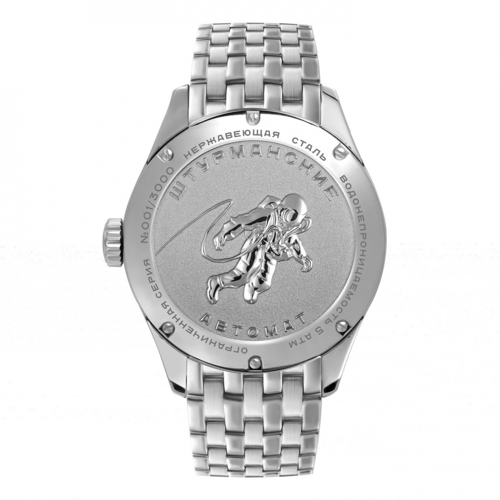 Sturmanskie Open Space Automatik NH36-​1891774B Herren Armbanduhr Day-Date