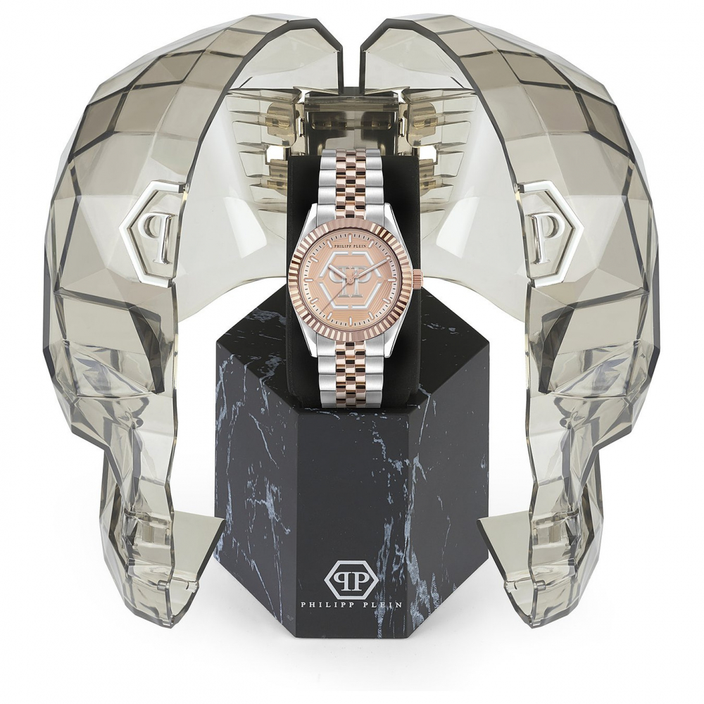 Philipp Plein Damen Armbanduhr PW2BA0423 Date Superlative bicolor