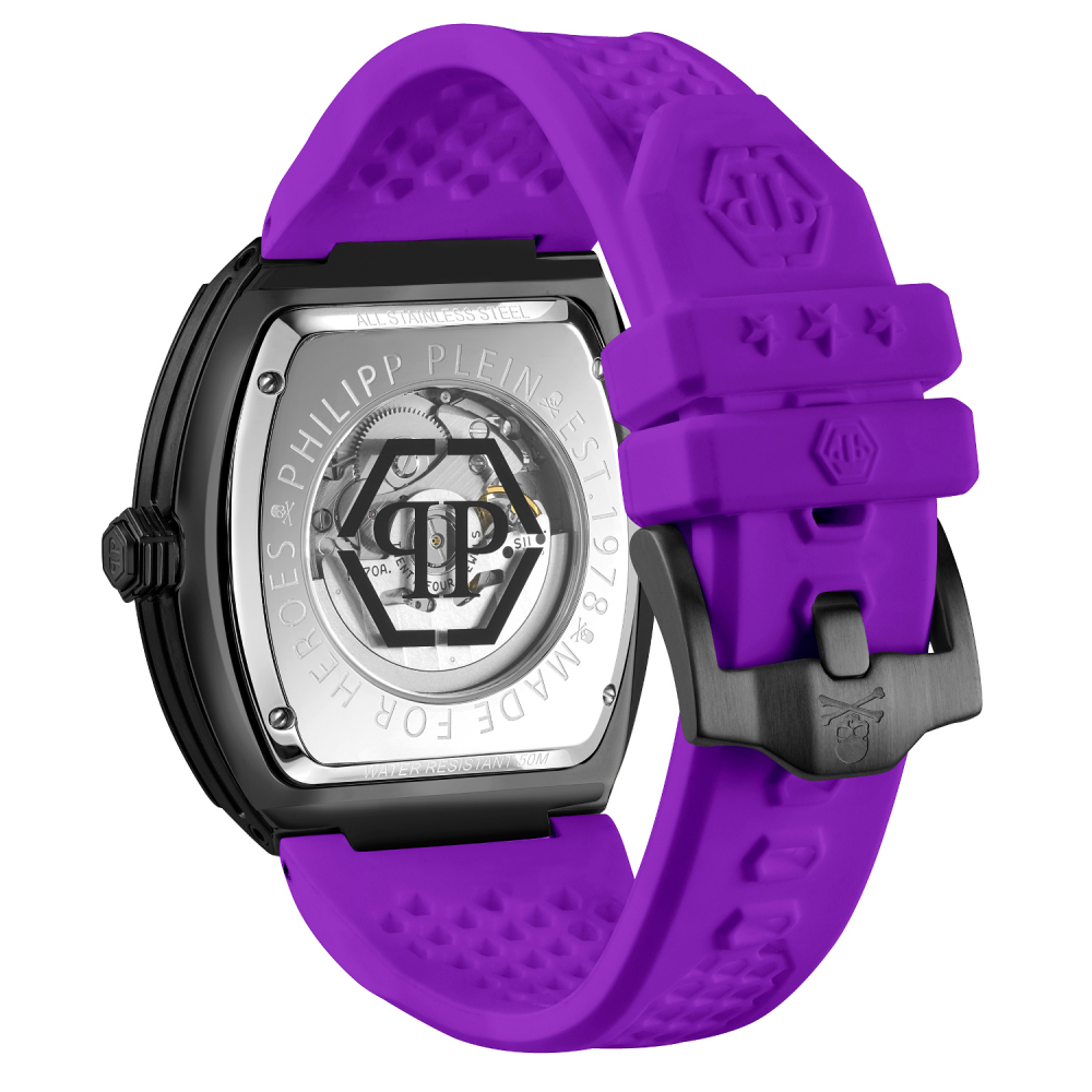 Philipp Plein Armbanduhr PWBAA0922 THE $KELETON $PORT-MASTER Ametyst Automatik 44mm