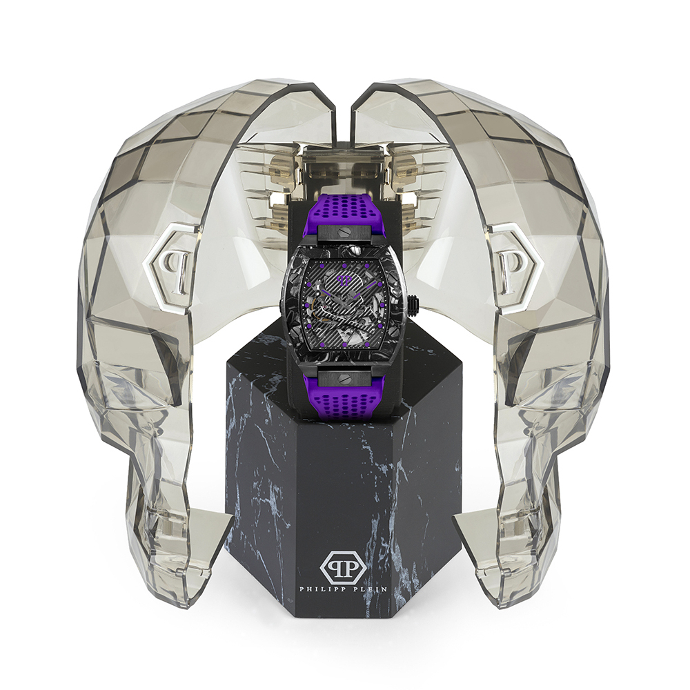 Philipp Plein Armbanduhr PWBAA0922 THE $KELETON $PORT-MASTER Ametyst Automatik 44mm