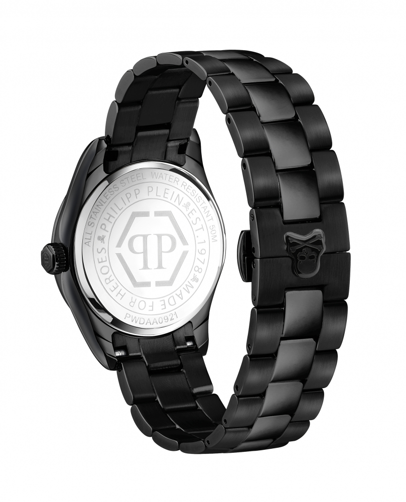 Philipp Plein Damen Armbanduhr PWDAA0921 Queen schwarz