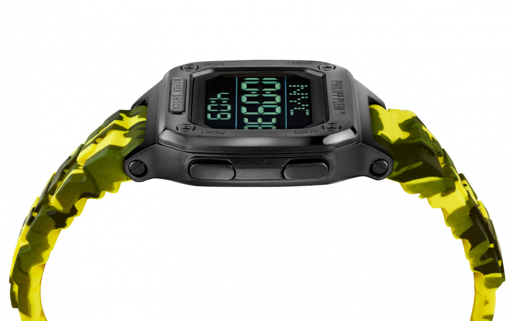 Philipp Plein Armbanduhr Multifunktion digital PWHAA1722 HYPER $HOCK Sport Camouflage