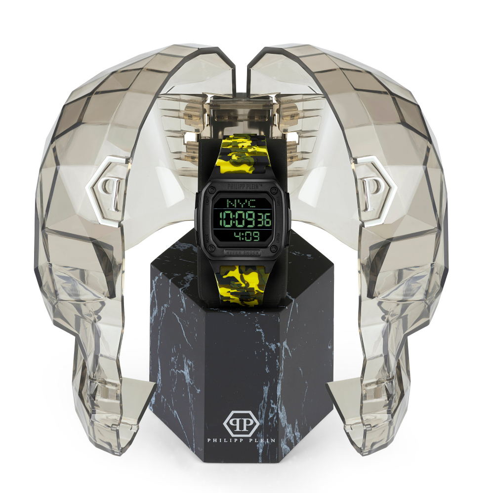 Philipp Plein Armbanduhr Multifunktion digital PWHAA1722 HYPER $HOCK Sport Camouflage