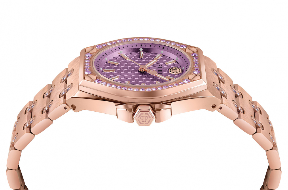 Philipp Plein Damen Armbanduhr PWJAA0922 Plein Extreme Lady Roségoldfarben