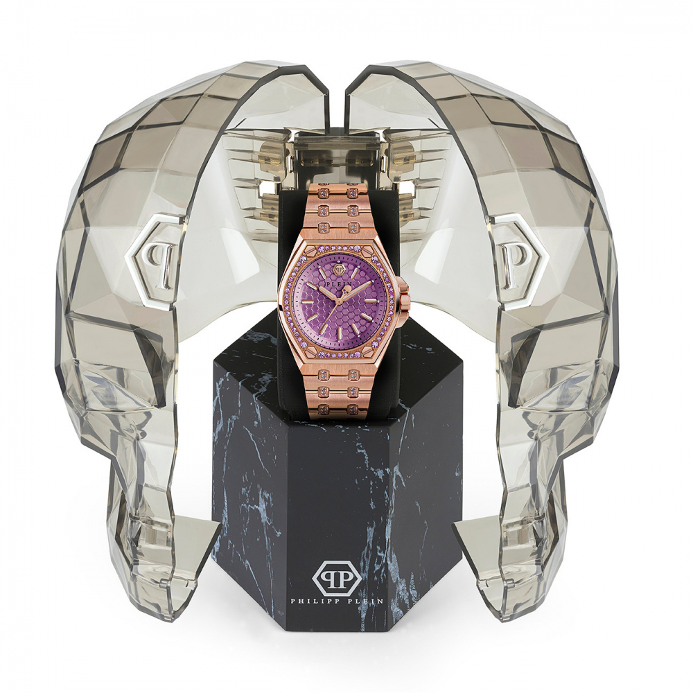 Philipp Plein Damen Armbanduhr PWJAA0922 Plein Extreme Lady Roségoldfarben