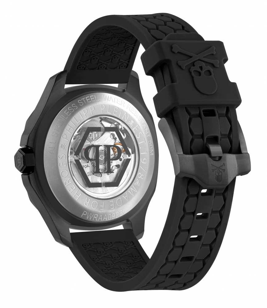 Philipp Plein Herren Armbanduhr SKELETON SPECTRE WATCH PWRAA0923 Automatik 42mm