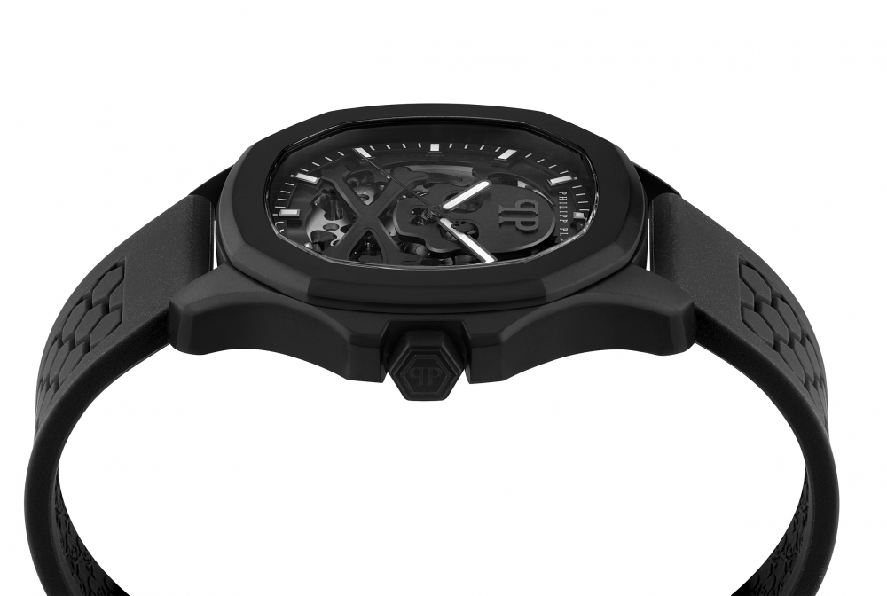 Philipp Plein Herren Armbanduhr SKELETON SPECTRE WATCH PWRAA0923 Automatik 42mm