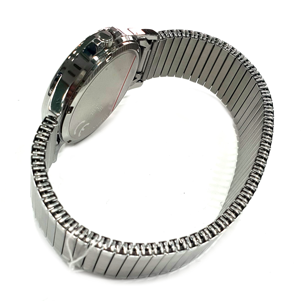 Regent unisex 36mm Armbanduhr F-1349 Saphirglas Datum Zugband 10ATM