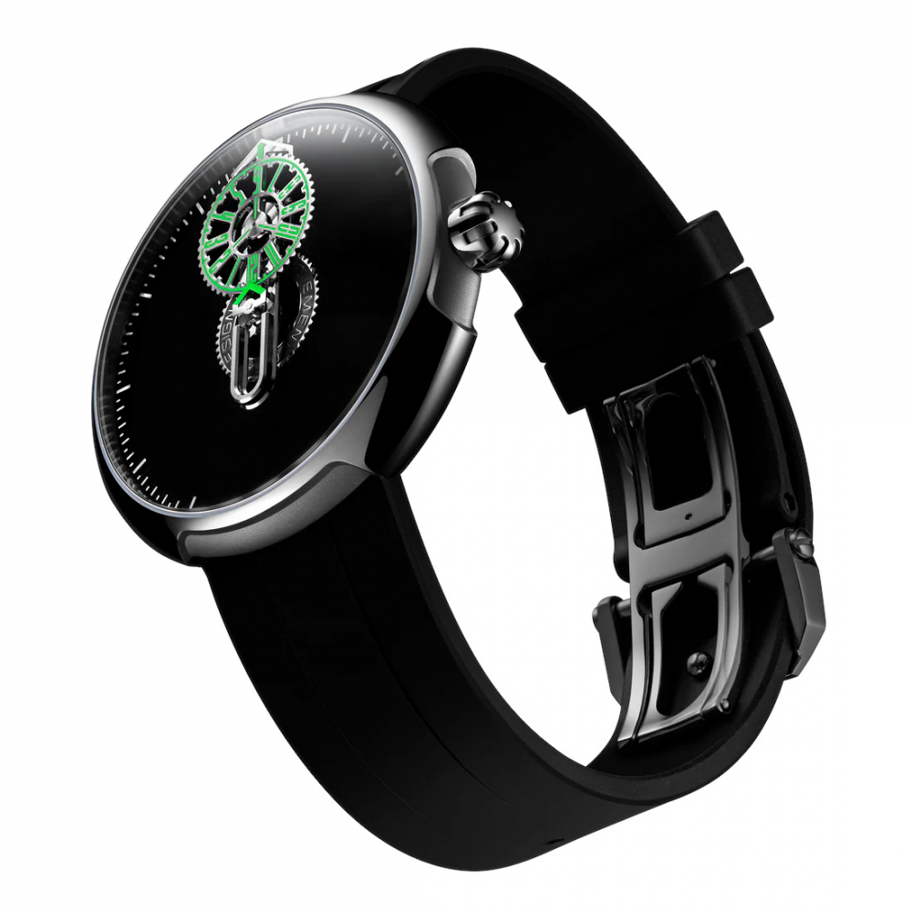 CIGA Design Time Cipher T021-SIGR-6B Automatik Uhr 45mm