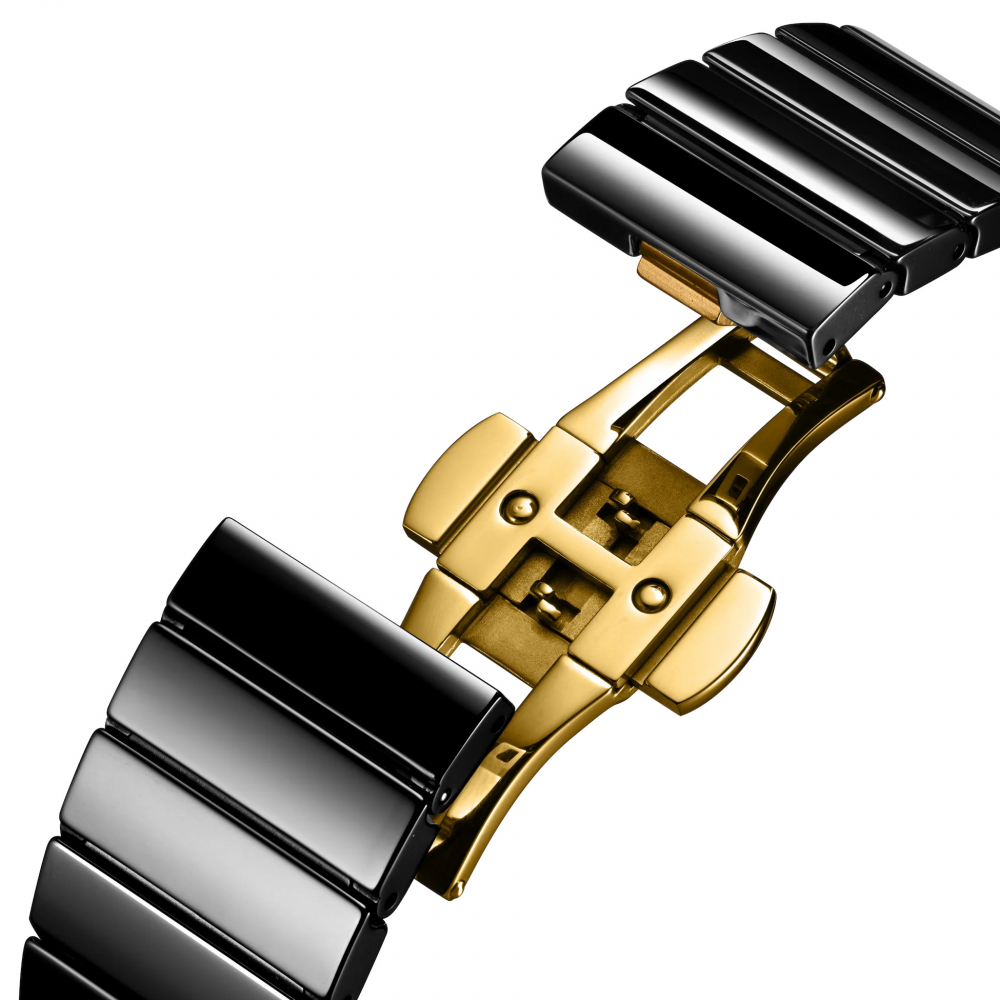CIGA design Uhr U033-BG01-6B7B Blue Planet II GILDED AGE Automatik Gold-Schwarz