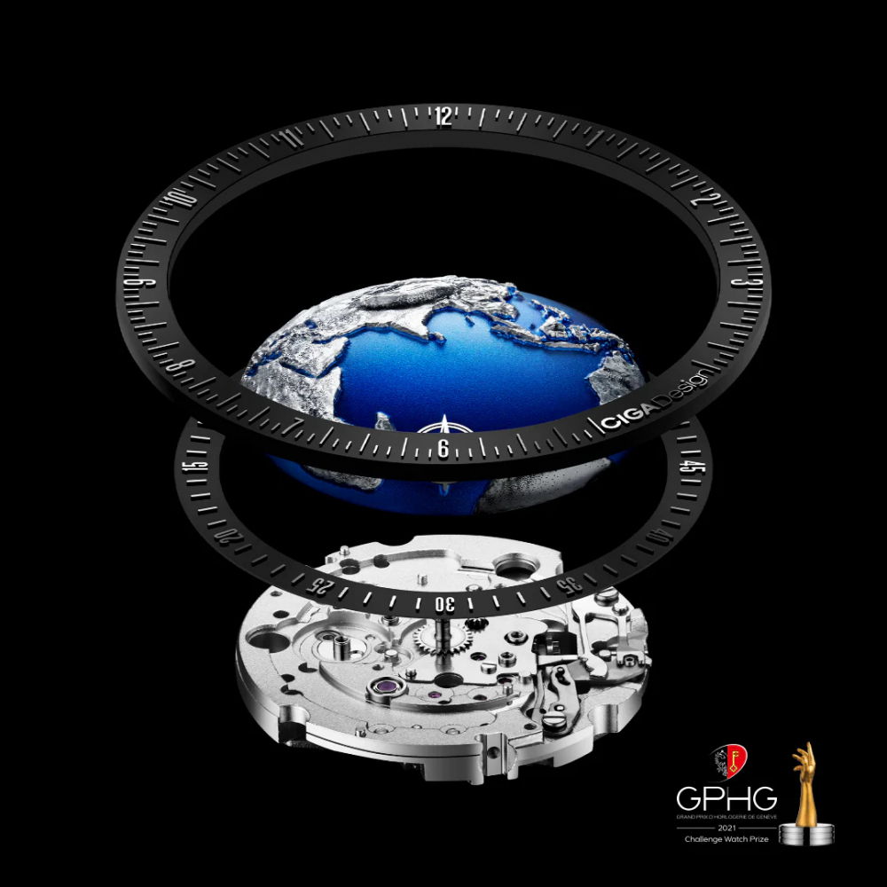 CIGA design Uhr U039-SU01-W6U Blue Planet II Atlantic Ocean Automatik