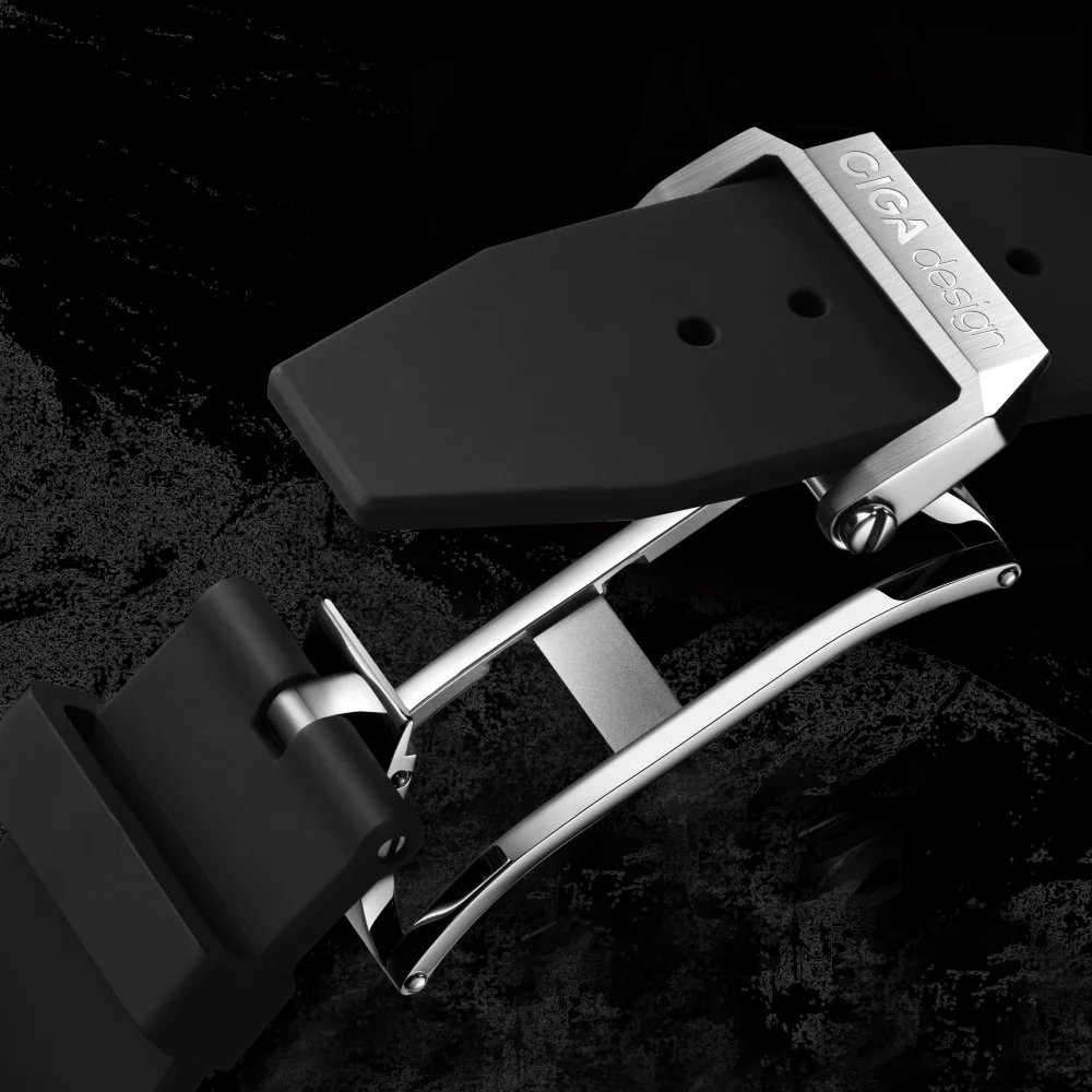 CIGA design Uhr U055-TIGR-6B schweizer-Automatikwerk Moon Walker Edition Titan