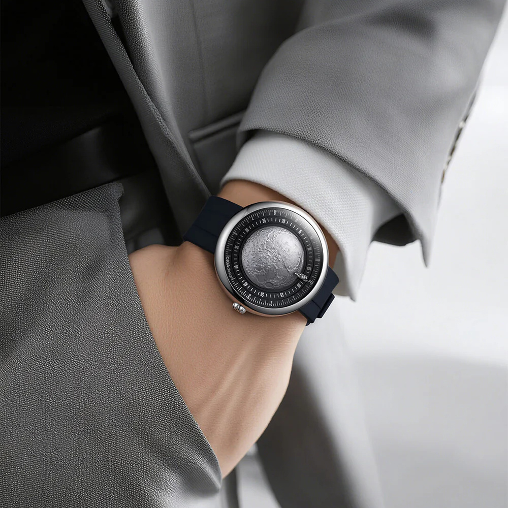 CIGA design Uhr U055-TIGR-6B schweizer-Automatikwerk Moon Walker Edition Titan