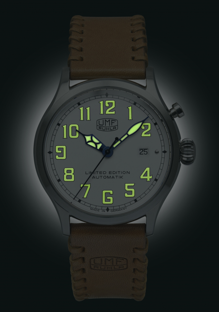 UMF Ruhla 1256-1, ETA- Werk Automatik, Sprungdeckel, Armbanduhr Saphirglas, Edition