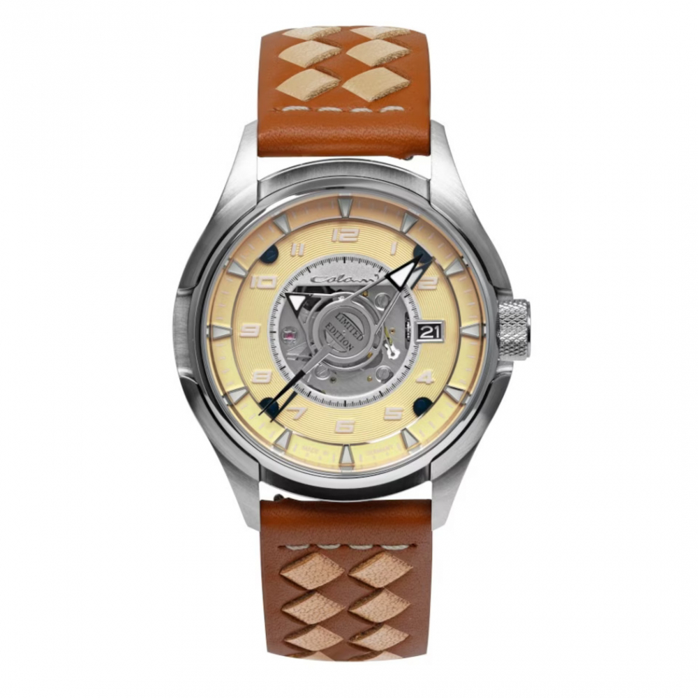 UMF Ruhla Colani 1372-1 Automatik, Armbanduhr Saphirglas, Edition, 44mm