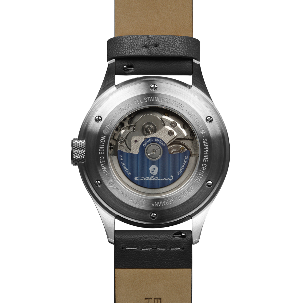 UMF Ruhla Colani 1372-1 Automatik, Armbanduhr Saphirglas, Edition, 44mm