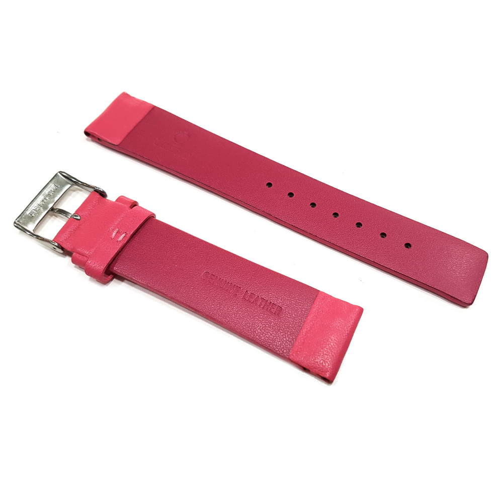 Obaku Ersatzband Wechselband Leder pink Stegbreite 20mm V113L