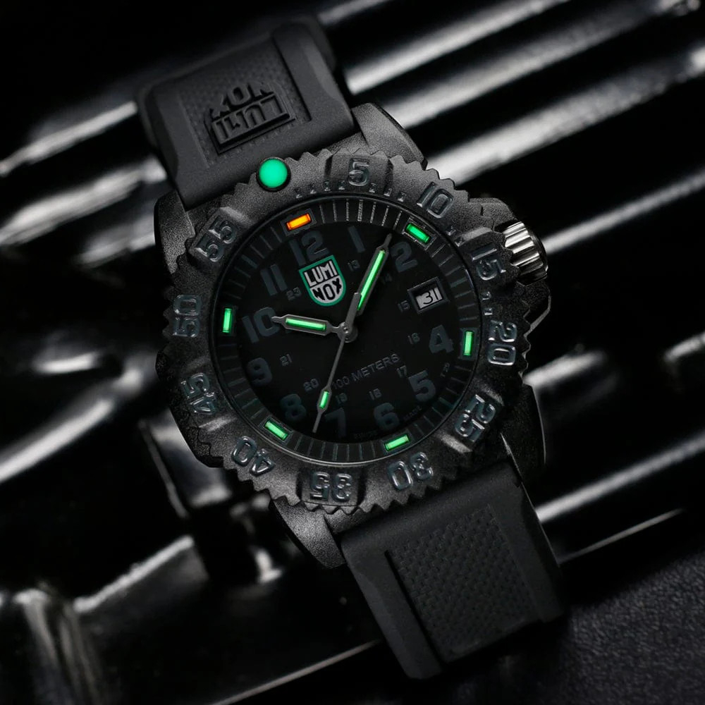 Luminox Damen Armbanduhr X2.2072 Sea Lion 10ATM orange