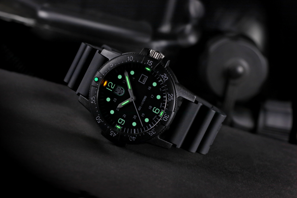 Luminox Herren Armbanduhr X2.2001 Sea Bass 2000 Serie 10ATM