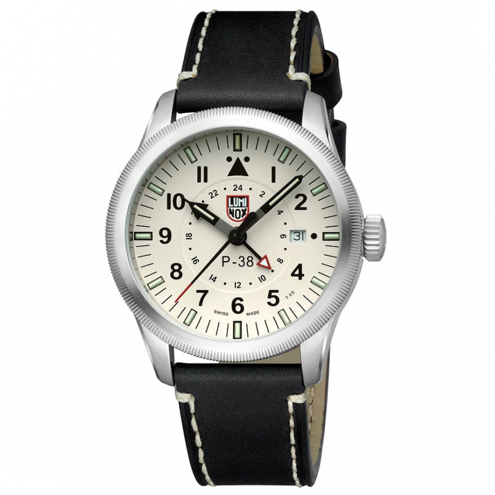 Luminox XA.9527 Herren Armbanduhr Fliegeruhr P-38 Lightning GMT 9520 Series