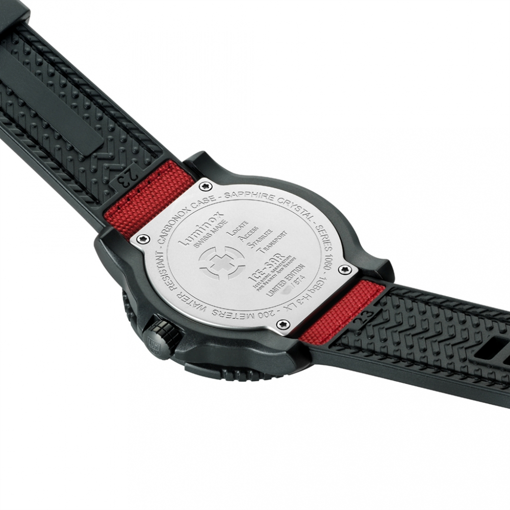 Luminox ICE-SAR Limidet Edition, 46 mm, Outdoor Uhr XL.1095 Saphirglas, Pulsmesser