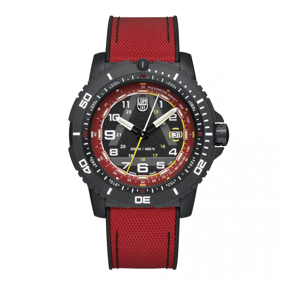 Luminox ICE-SAR Limidet Edition, 46 mm, Outdoor Uhr XL.1095 Saphirglas, Pulsmesser