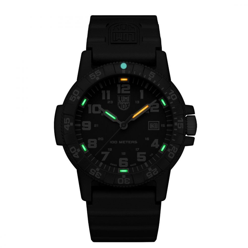Luminox Herren Armbanduhr XS.0321.L Leatherback Sea Turtle Giant 44 mm, Outdoor Uhr