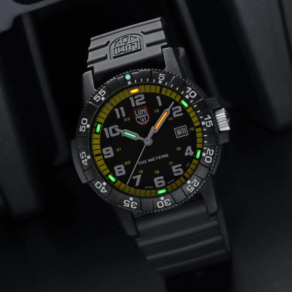 Luminox Herren Armbanduhr XS.0333 Leatherback Sea Turtle Giant 0320 series Watch