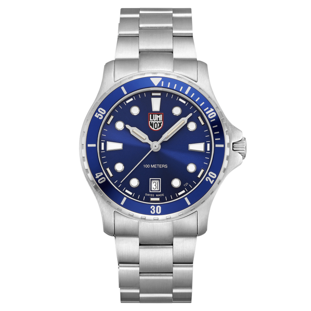 Luminox Herren Armbanduhr XS.0943 Sport Timer blau, 40mm, Saphirglas 10 ATM
